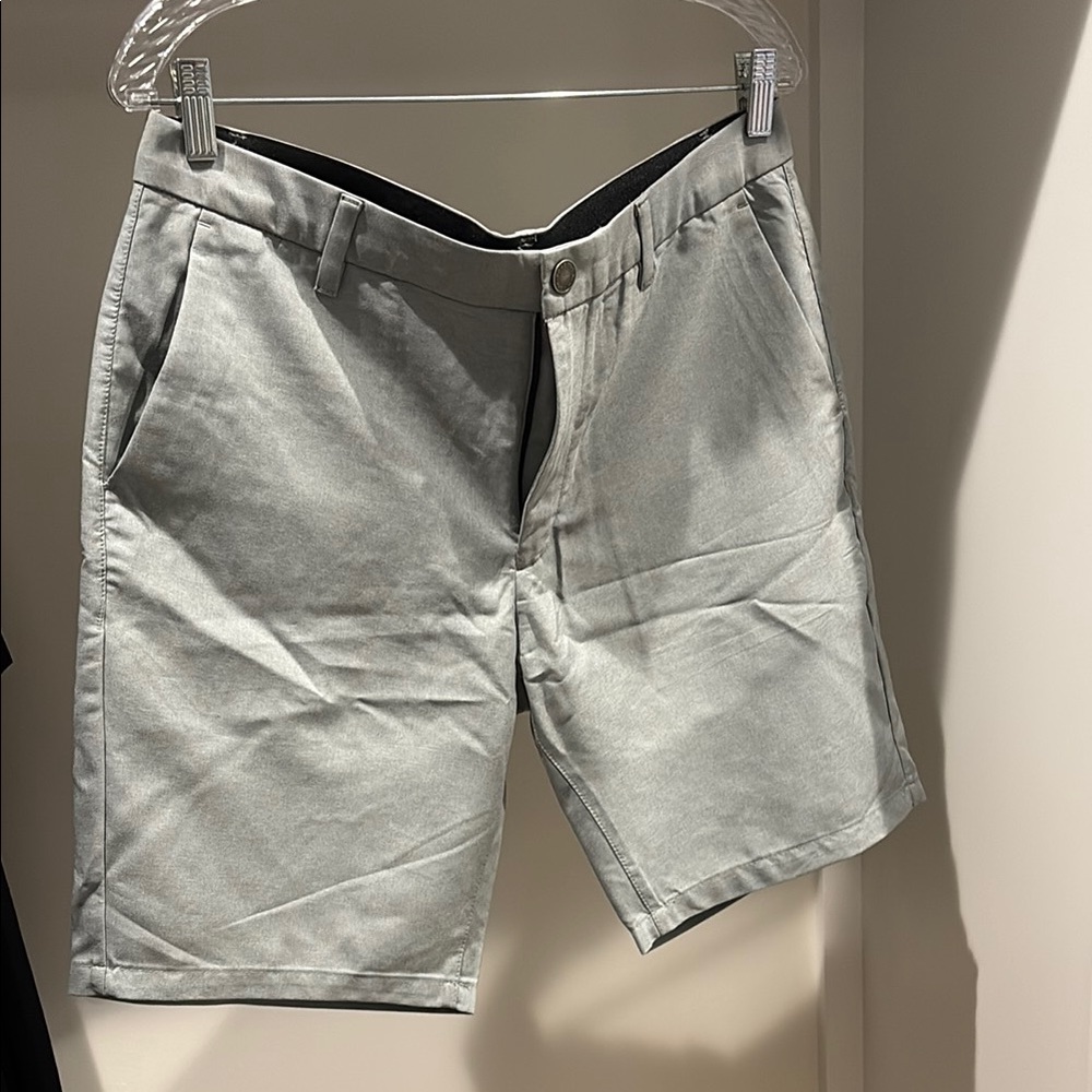 Bonobos Gray Flat Front Shorts